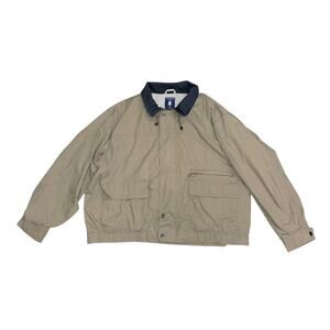 Roundtree & Yorke Outdoor Mens Cotton Blend Lightweight Full Zip Jacket Size XXL